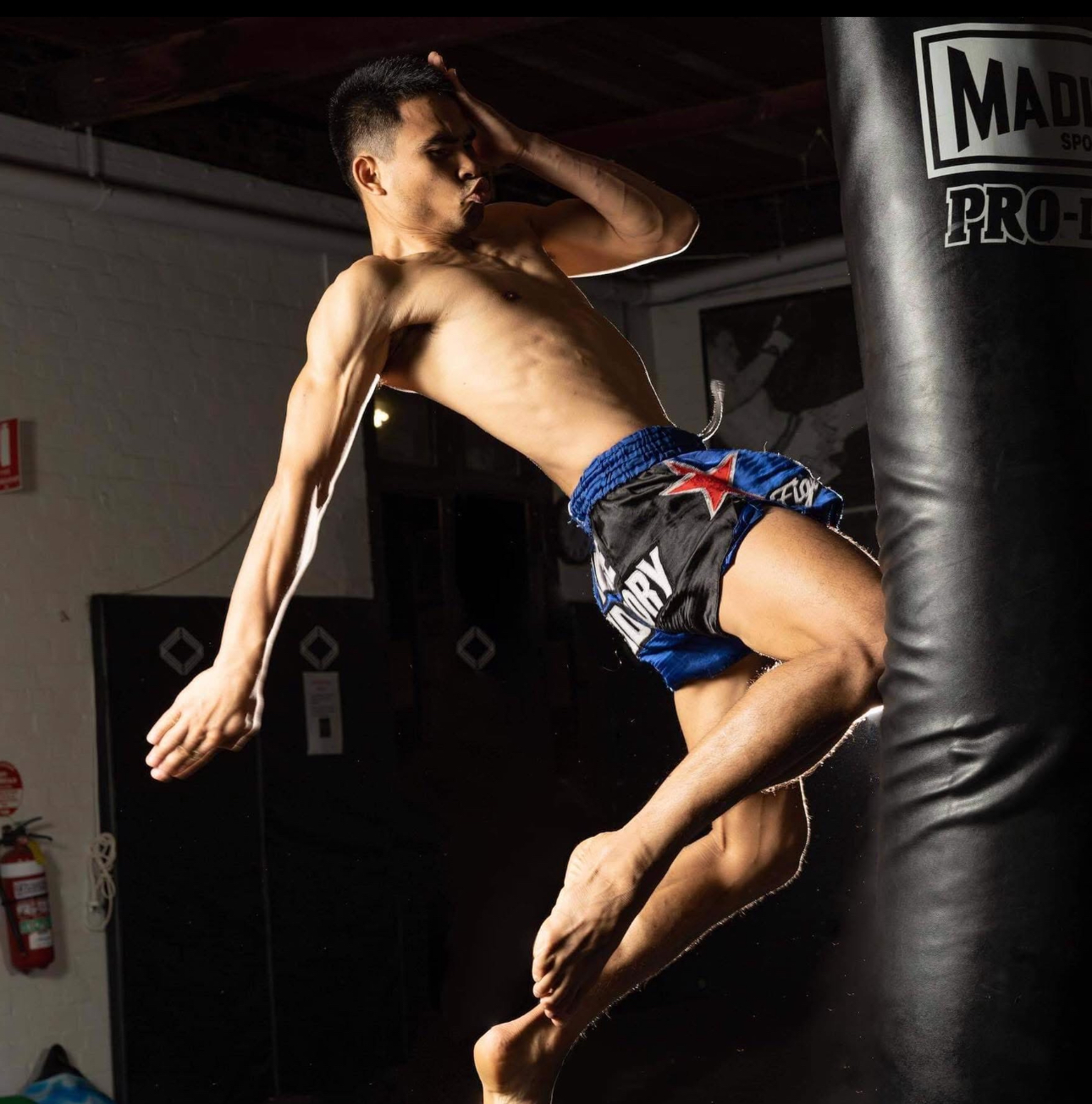 Muay Thai training